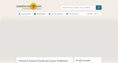 Desktop Screenshot of lienz-cityguide.at